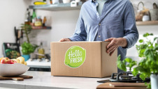 The company’s 17 production sites generate, on average 7g of carbon per dollar of sales. Image: HelloFresh